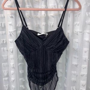 American Threads Sparkly Bodysuit